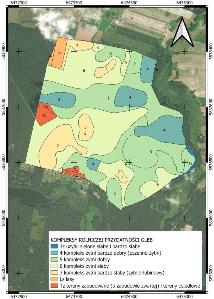 Kompleksy rolniczej przydatności gleb.