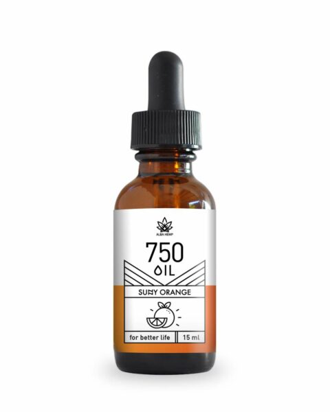 CBD Sunny Orange oil 750 mg (5%) 15 ml