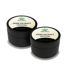Set of 2x CBD crystal 1000mg with CBD 99% CRISTAL SET