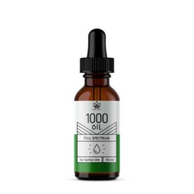 Hemp oil 10% CBD natural flavor 1000mg 10ml