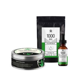 Hemp oil 10% CBD 10ml + hemp tea 100% 20g OIL & TEA EXCLUSIVE SET
