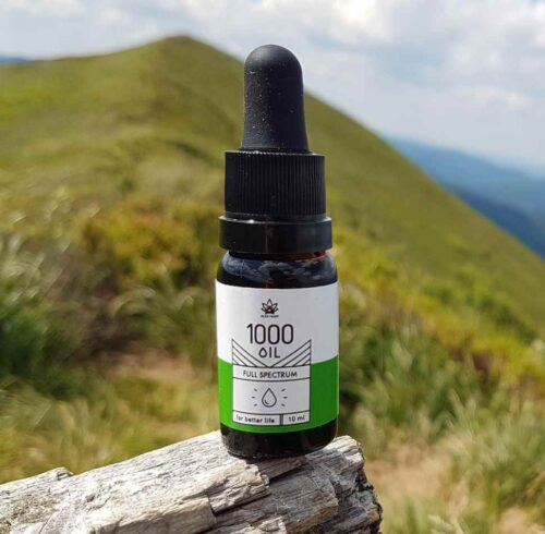 Olej konopny CBD 1000mg